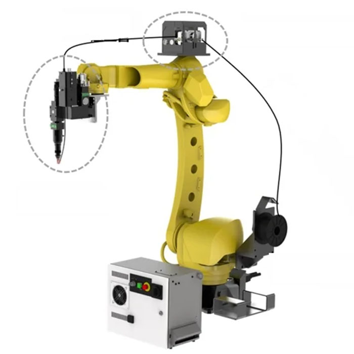 Welding with Integrated Push-Pull Wire Feeding System-Robot Welding
